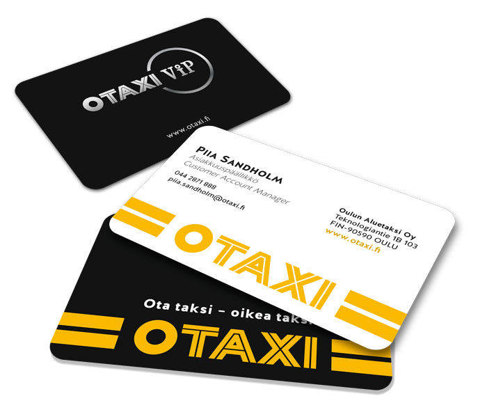 Otaxi käyntikortit